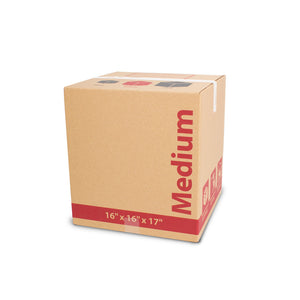 Medium Recycled Moving Box 16L x 16W x 17H